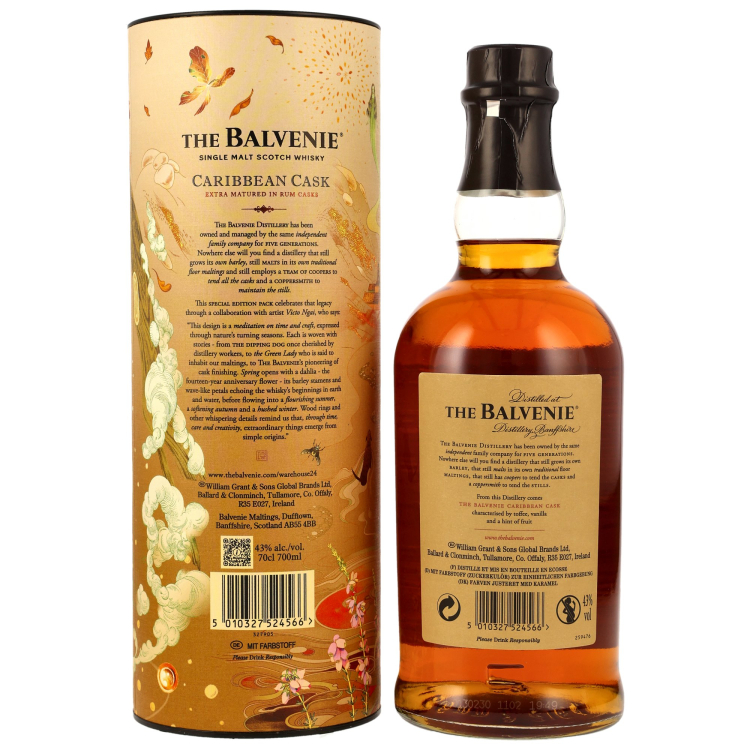 Preview: Balvenie 14 Jahre Caribbean Cask - Limited Edition Victo Ngai